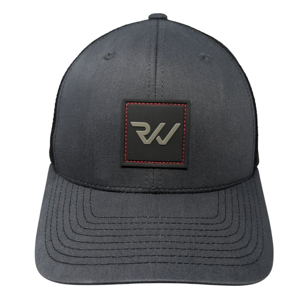 RW Logo Snapback Trucker Hat Gray One Size Adjustable Patch 6 Panel Hoyt Archery